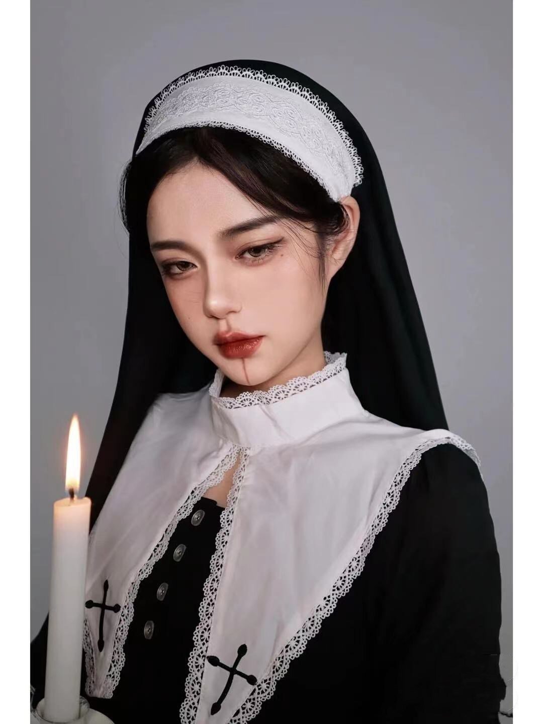 レディース ワンピース コスプレ コスチューム ミニ ショート 膝上 長袖 ラウンドネック ハイネック 襟付き タイト スリム フレア Aライン レース 刺繍 リボン ファスナー 可愛い 主役級 無地 美脚 秋