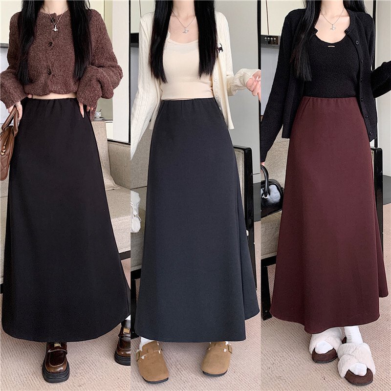 レディーススカートロングマキシAラ...