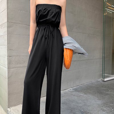 ボトムス オールインワン オールインワンスーツ 袖なし ロング丈 ウエストマーク かわいい 大人可愛い きれいめ シンプル カジュアル 上品 おしゃれ かっこいい 大人女子 こなれ感 個性的 レトロ 主役級 存在感 キュート ガーリー クール ナチュラル ベーシック