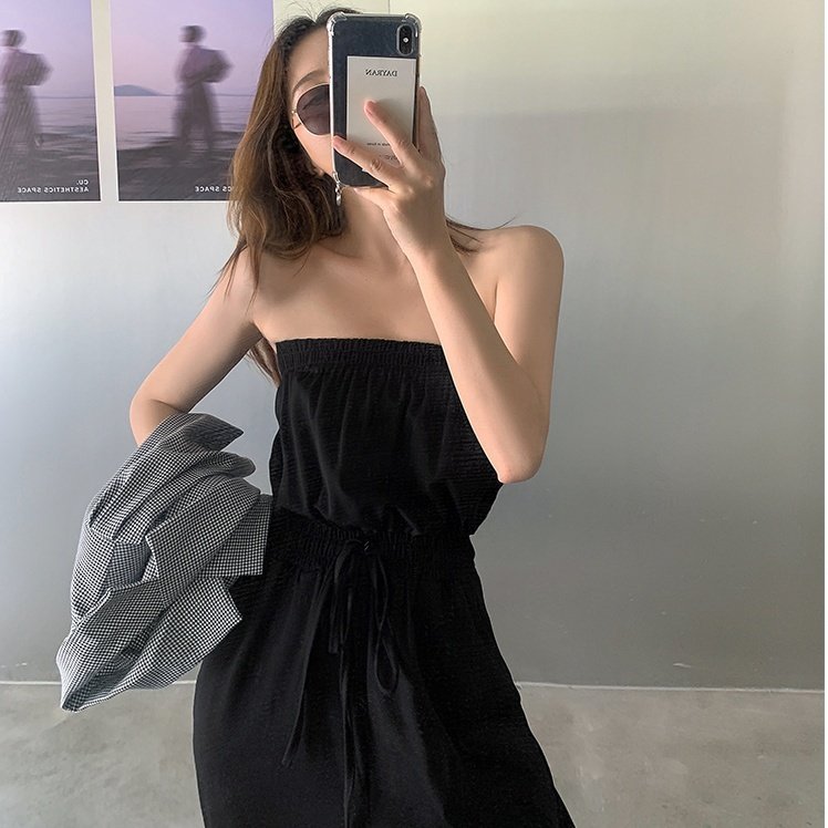 ボトムス オールインワン オールインワンスーツ 袖なし ロング丈 ウエストマーク かわいい 大人可愛い きれいめ シンプル カジュアル 上品 おしゃれ かっこいい 大人女子 こなれ感 個性的 レトロ 主役級 存在感 キュート ガーリー クール ナチュラル ベーシック