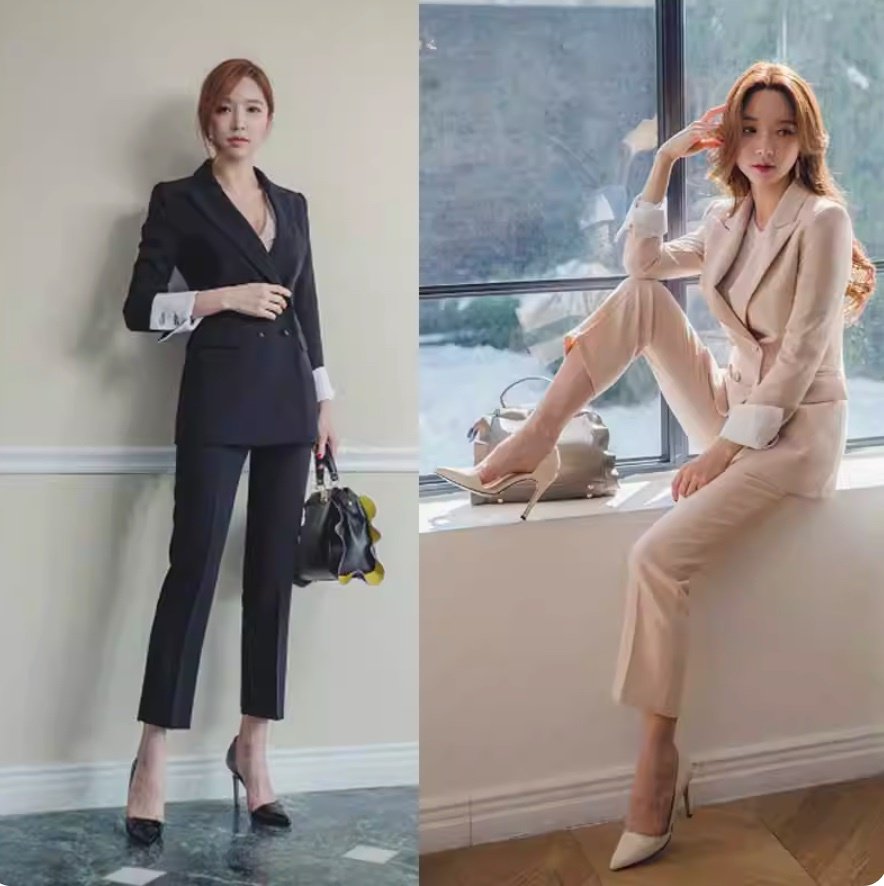 ジャケット パンツ ボトムス スーツ セットアップ 上着 レディース アンクル丈 長袖 襟付き きれいめ シンプル 上品 おしゃれ かっこいい エレガント モダン フォーマル 抜け感 ベーシック ナチュラル 無地 春 秋 冠婚葬祭 授業参観 会議 MTG ミーティング プレゼン オフィス