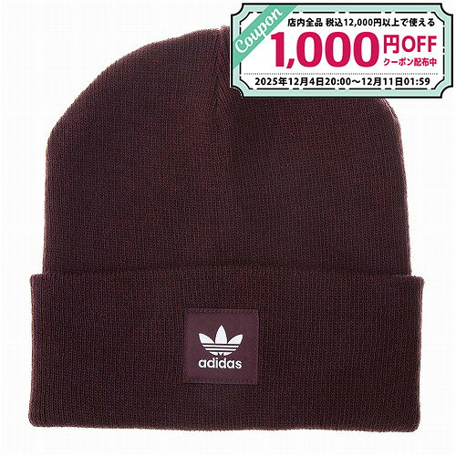 アディダス ニット帽 ビーニー ED8714 ワイン adidas【単品メール便可】メンズ レディース プレゼント ..