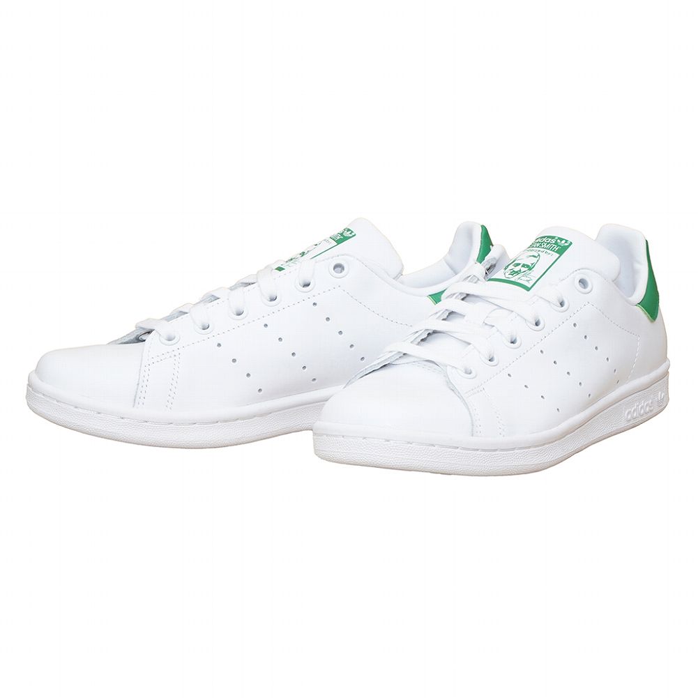 アディダス スタンスミス スニーカー M20324 STAN SMITH ローカット 定番 メンズ レディース ホワイト×グリーン adidas ご褒美のサムネイル