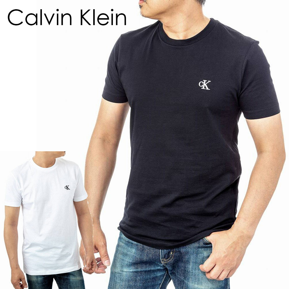 カルバンクライン Tシャツ ブランド 【2色】 j30j314544 半袖 ロゴ メンズ ブラック ホワイト Calvin Klein CKのサムネイル