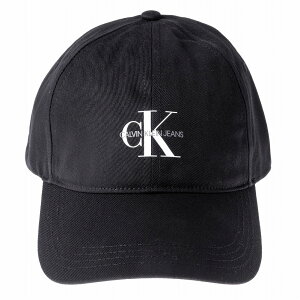 【エントリーで抽選で最大100%Pバック（3/10限定）+P7倍】カルバンクライン キャップ K50K505989BDS ベースボールキャップ 帽子 メンズ レディース 男女兼用 ブラック Calvin Klein