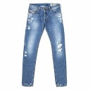 【返品送料無料】 ディーゼル ジーンズ デニム SLEENKER L.32 PANTALONI 00S7VG 085AH 01 メンズ DIESEL