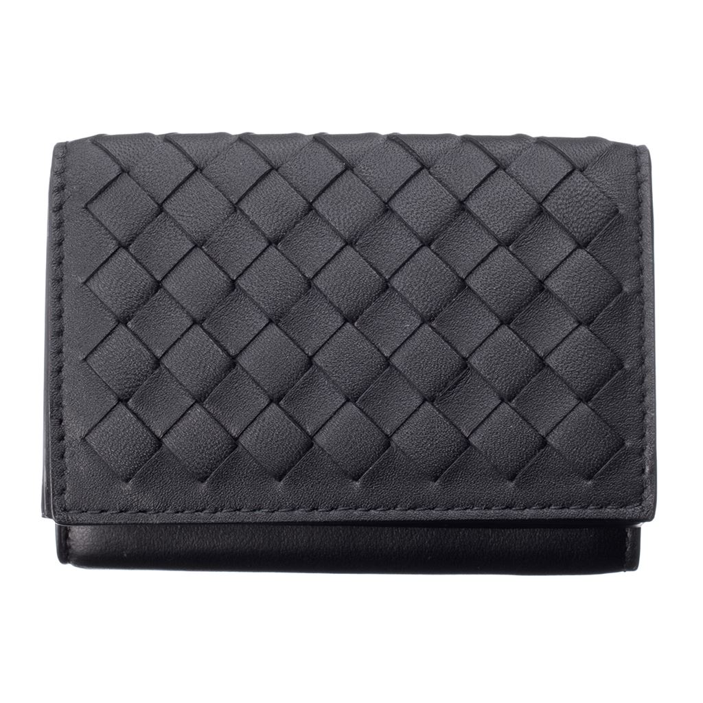 ボッテガ・ヴェネタ 財布（メンズ） ボッテガべネタ BOTTEGA VENETA ミニ財布 515385 VO0B2 8885 BLACK 誕生日 プレゼント ギフト ボッテガヴェネタ 送料無料