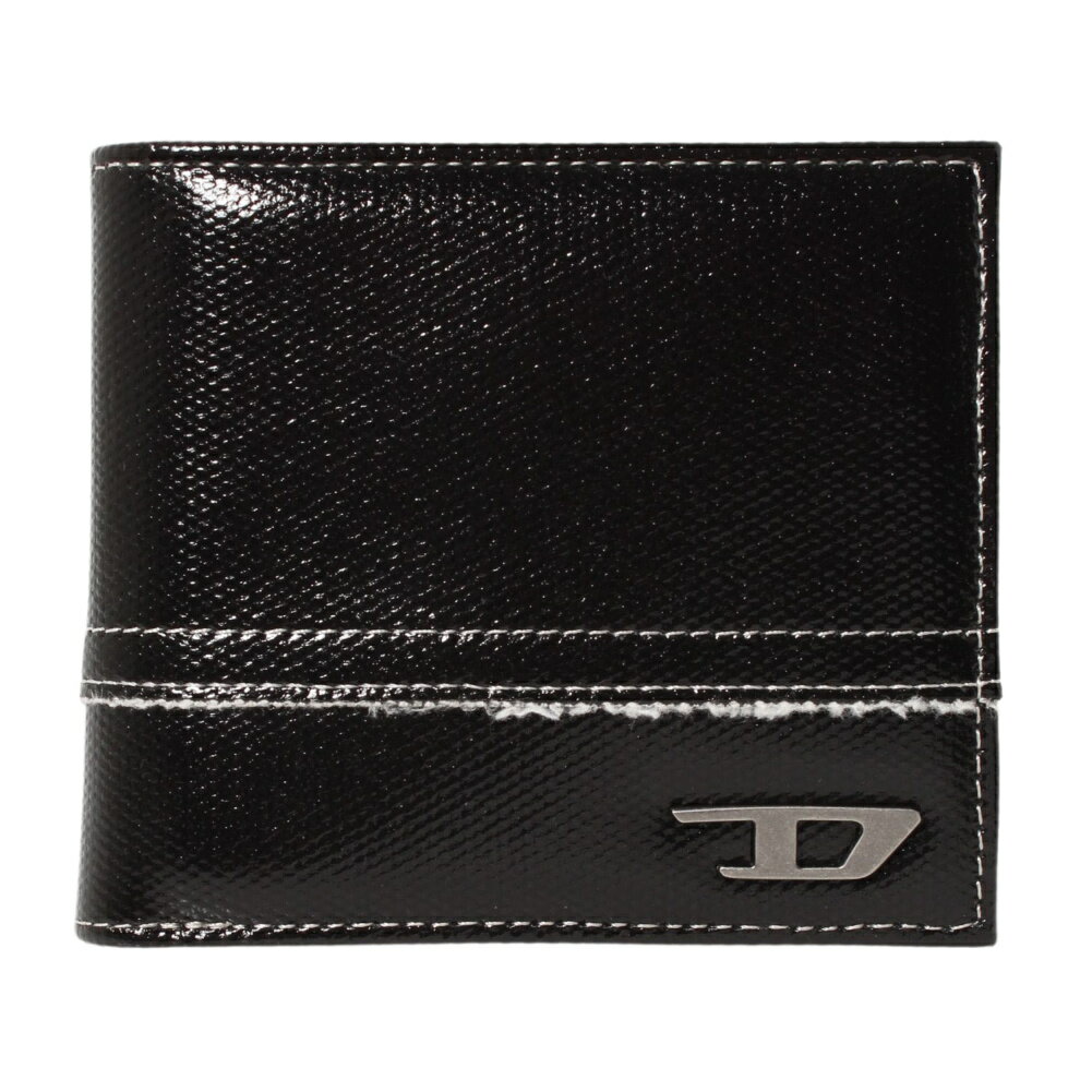 ディーゼル 二つ折り財布（メンズ） ディーゼル 二つ折り財布 X08441 PS167 T8013 Black メンズ DIESEL