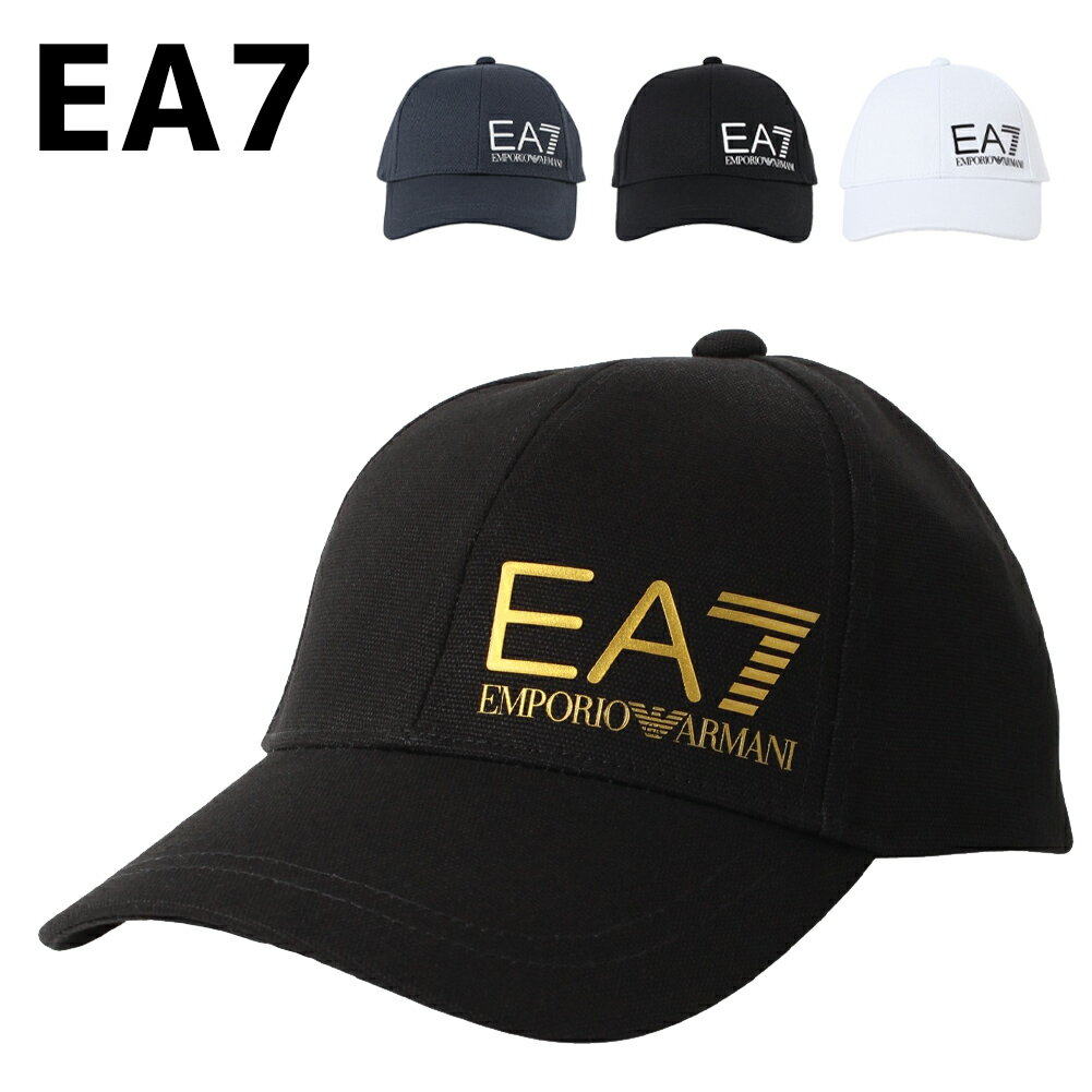 アルマーニ イーエーセブン エンポリオアルマーニ メンズ キャップ 帽子 EA7 EMPORIO ARMANI 275936 0P010 ギフト プレゼント 【 あす楽 】【 送料無料 】