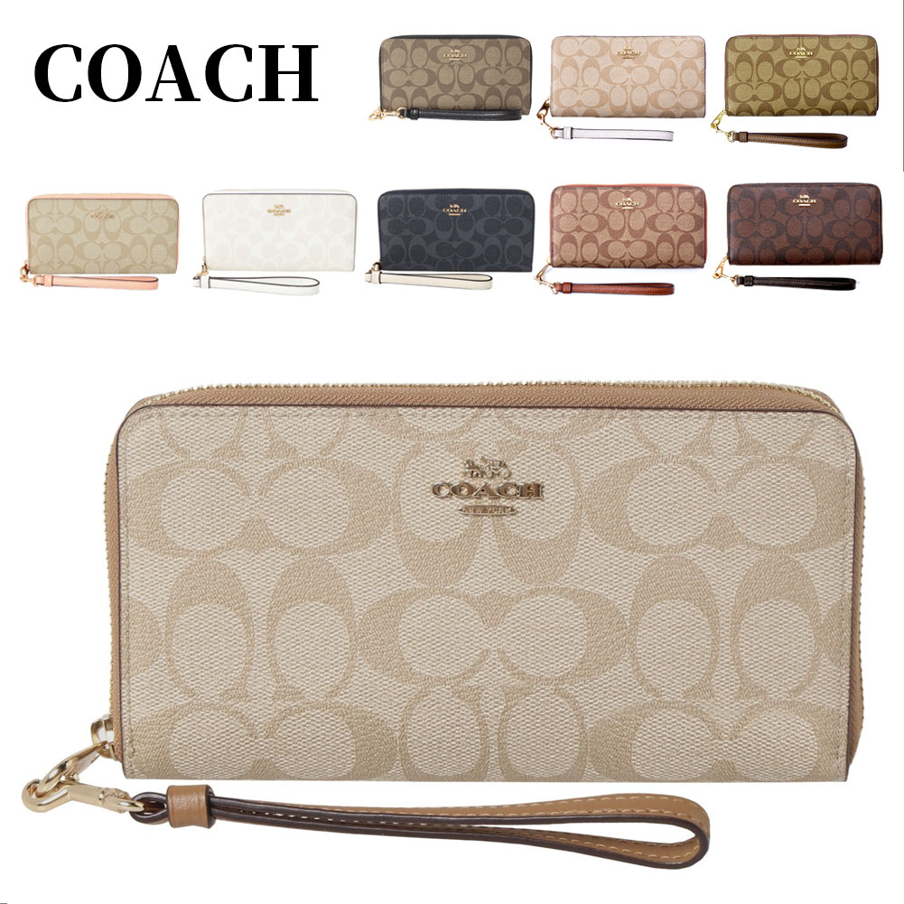 コーチアウトレット ラウンドファスナー長財布 C4452 レディース COACH OUTLET