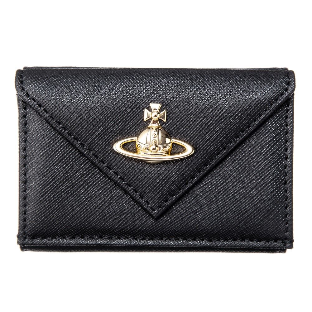 ヴィヴィアンウエストウッド ミニ財布 51150009 VICTORIA BLACK ブラック レディース VIVIENNE WESTWOOD