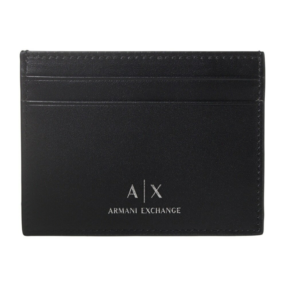 アルマーニエクスチェンジ カードケース 958053 CC845 00020 Black メンズ ARMANI EXCHANGEブランドARMANI EXCHANGE / アルマーニ エクスチェンジオリジナル品番 958053 CC845 00020アイテム カードケースカラー Black性別 メンズサイズ（約）(約)縦7.5cm 横10cm マチ0.5cm重量（約） (約)18g仕様詳細開閉：オープン内側：-外側：カード入れ×5素材表地 牛革100%、裏地 ポリエステル100%付属品箱製造国インド、その他ご購入前に必ずお読みいただき、ご理解・ご了承下さい 商品について当店で取り扱っております海外ブランド品は【並行輸入品】です。海外基準の検品のため国産品と比べますと若干の後始末の粗さ、小さな汚れ、金具のくもり、キズ・シワ、接着剤の漏れ、仕上がりサイズの差異などが見受けられる場合がございます。 仕様について 箱や保存袋のキズや汚れ、入荷時期によって商品のちょっとした仕様変更、保存袋やケース等の付属品が写真と異なる場合がございます。サイズについて スタッフがメジャーで採寸したサイズですので若干の誤差がある場合がございます。（単位はcmです） カラーについて実際の商品になるべく近い色を再現しておりますが、ご使用になられているモニターや端末により、実際の色合いと異なる場合がございます。