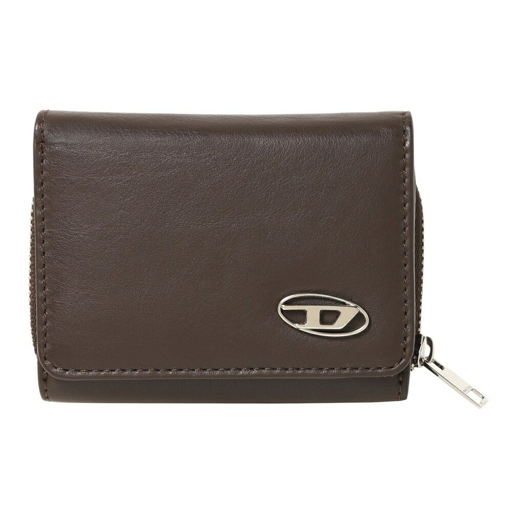 ディーゼル 財布（メンズ） ディーゼル 三つ折り財布 X08430 PR227 T2187 Brown メンズ DIESEL