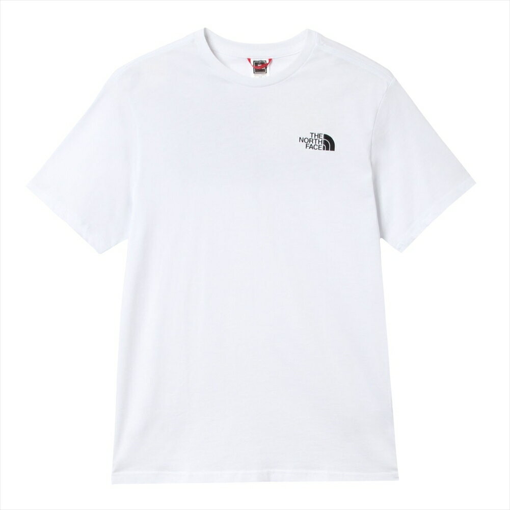 樂天商城 - ザ ノースフェイス Tシャツ NF0A7R3B FN4 THE NORTH FACE メンズ ロゴ バックプリント 人気 おしゃれ 白