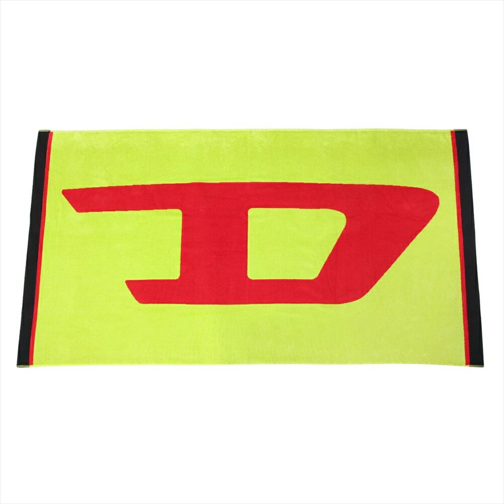 ディーゼル タオル 91×172.5cm 00CG4K 0JMAS 5AS Yellow/Red DIESEL
