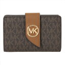 マイケルコース 財布 レディース マイケルコース 二つ折り財布 32F1GGRE8B 252 Brn/acorn MICHAEL KORS