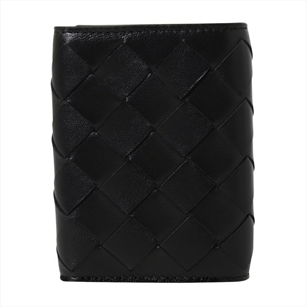 ボッテガヴェネタ 三つ折り財布 609285 VCPP2 8803 Black BOTTEGA VENETA