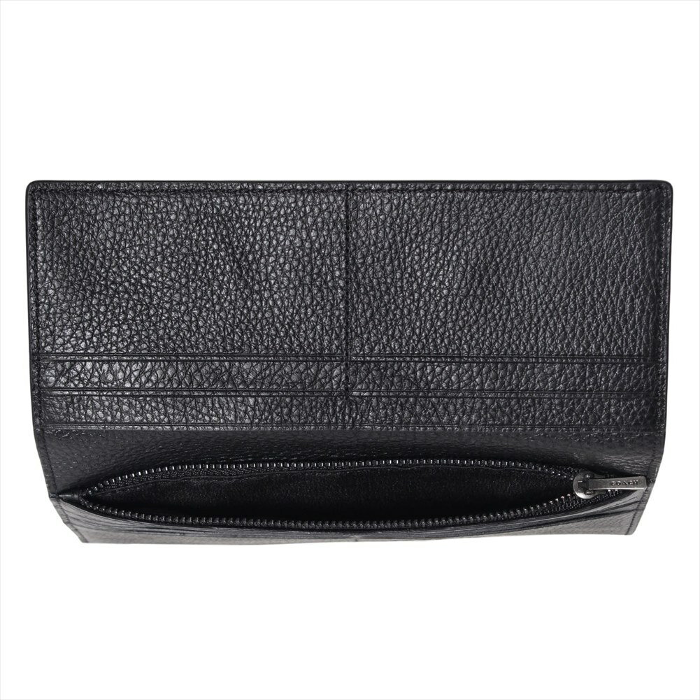 コーチアウトレット 長財布 91807 QB/BK Black ペブルレザー COACH OUTLET／ウォレ...