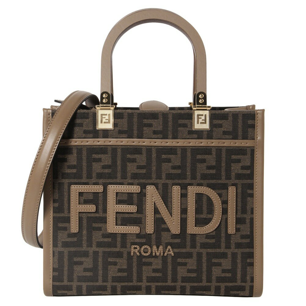フェンディ トートバッグ 8BH394 ALVY F1GE3 BROWN FENDI