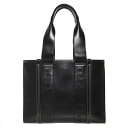 クロエ トートバッグ CHC23US383 I60 001 Black WOODY CHLOE/レザー 黒 A4対応 通勤 オフィス