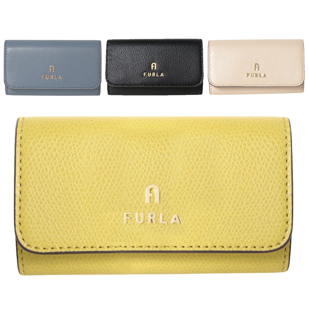 フルラ キーケース WR00436 ARE000 FURLAブランドFURLA / フルラオリジナル品番 WR00436 ARE000アイテム キーケースカラー 2506s:CELESTIAL+ARTEMISIA int.|2654s:HONEY+BALLERINA i int.|b4l00:BALLERINA i|o6000:NERO性別 レディースサイズ（約）(約)縦6cm 横10.5cm マチ2cm重量（約） (約)67g仕様詳細開閉：スナップボタン内側：キーフック×4、キーリング×1（取り外し可、内径約3cm）素材表地 本革100%、裏地 レーヨン100%付属品箱、保存袋製造国中国、その他ご購入前に必ずお読みいただき、ご理解・ご了承下さい 商品について当店で取り扱っております海外ブランド品は【並行輸入品】です。海外基準の検品のため国産品と比べますと若干の後始末の粗さ、小さな汚れ、金具のくもり、キズ・シワ、接着剤の漏れ、仕上がりサイズの差異などが見受けられる場合がございます。 仕様について 箱や保存袋のキズや汚れ、入荷時期によって商品のちょっとした仕様変更、保存袋やケース等の付属品が写真と異なる場合がございます。サイズについて スタッフがメジャーで採寸したサイズですので若干の誤差がある場合がございます。（単位はcmです） カラーについて実際の商品になるべく近い色を再現しておりますが、ご使用になられているモニターや端末により、実際の色合いと異なる場合がございます。