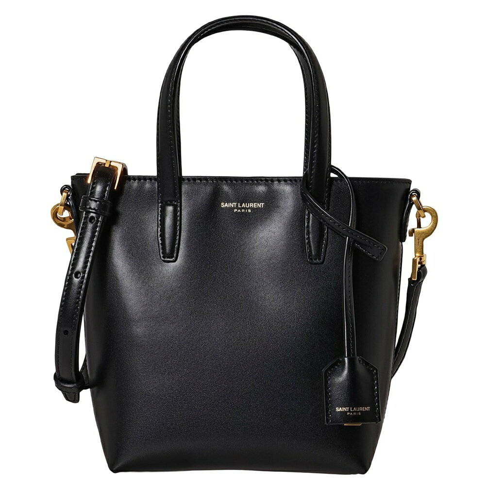 樂天商城 - サンローラン トートバッグ 773995 AADDI 1000 ブラック SAINT LAURENT バッグ レディース 黒 レザー