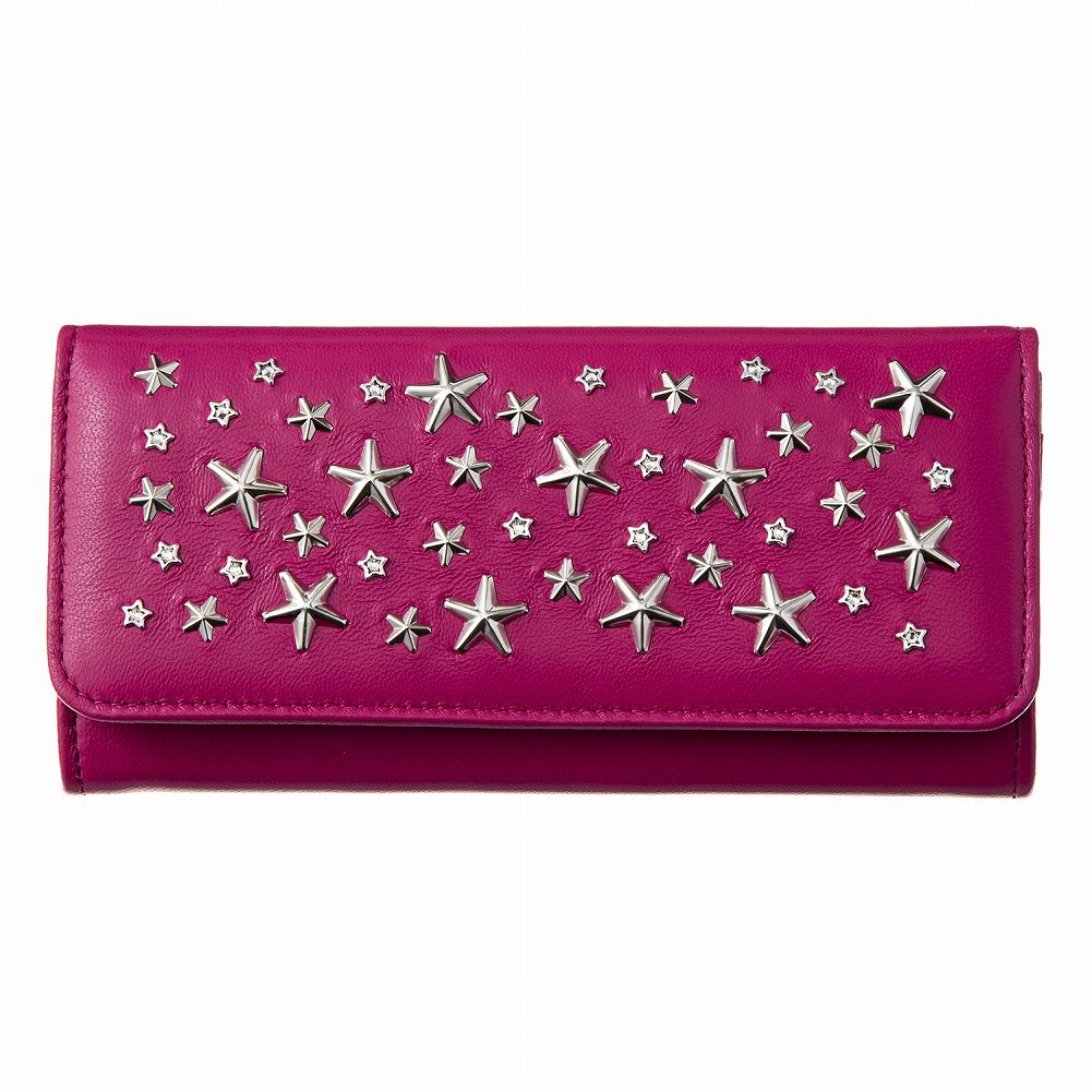 ジミーチュウ 長財布 NINO TLA CERISE/SILVER/CRYSTAL レディース CERISE/SILVER/CRYSTAL JIMMY CHOOのサムネイル