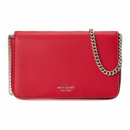 ケイトスペード　ポシェット ケイトスペード チェーンウォレット ポシェット SYLVIA CHAIN WALLET シルビア PWRU7201 611 レディース HOTCHILI レッド kate spade new york