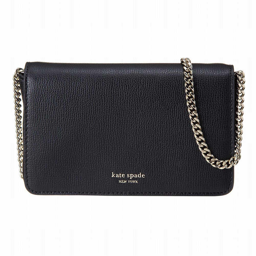 ケイトスペード 長財布 チェーンウォレット SILVIA CHAIN WALLET シルビア PWRU7604 001 レディース BLACK ブラック kate spade new york 恋人 ご褒美のサムネイル