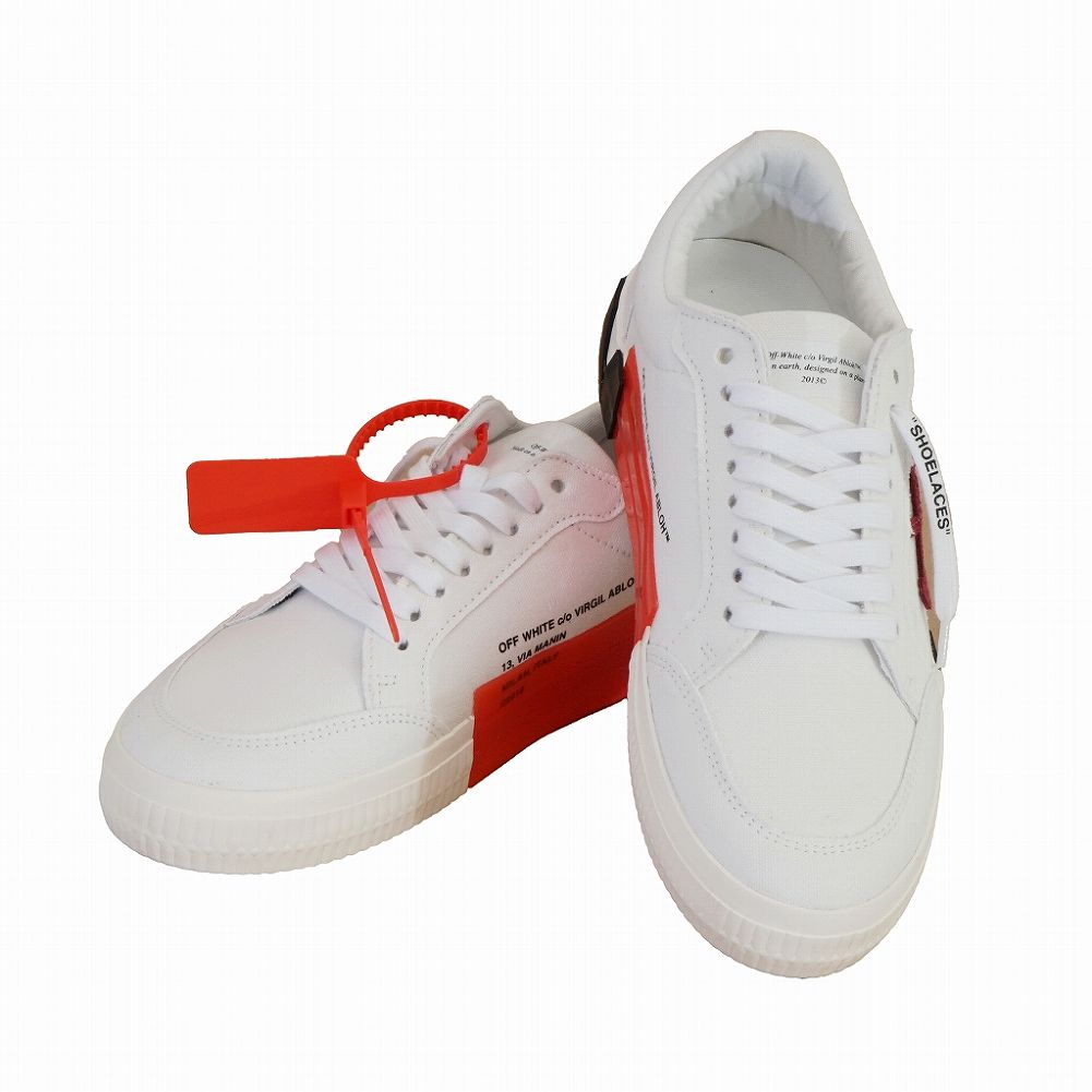 オフホワイト スニーカー LOW VULCANIZED OMIA085R20D330500129 ロー バルカナイズド ローカット メンズ OFF-WHITE