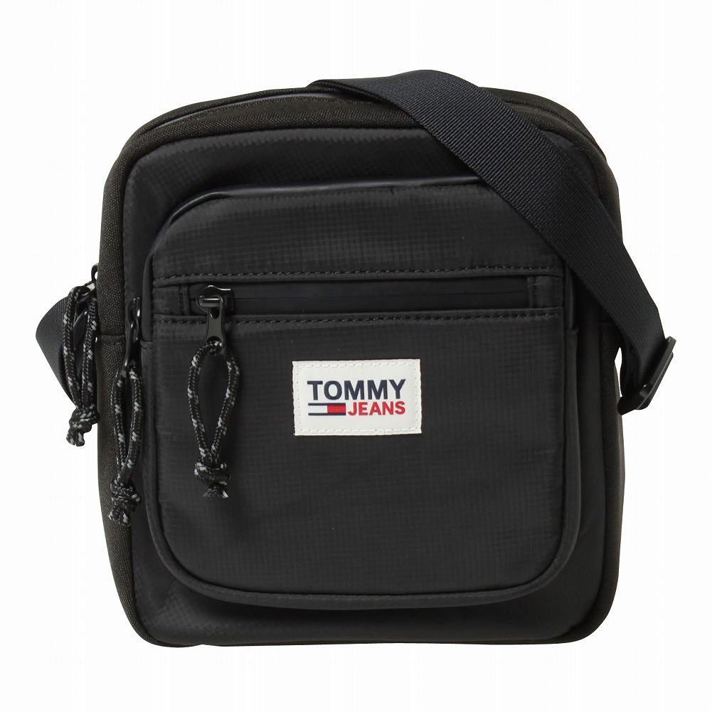 楽天Select Soleilトミーヒルフィガー ショルダーバッグ AM0AM06448BDS 旅行 お出かけ かっこいい メンズ ブラック TOMMY HILFIGER