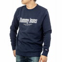 トミーヒルフィガー トレーナー DM0DM08132C87 長袖 クルーネック TOMMY JEANS メンズ ネイビー TOMMY HILFIGER