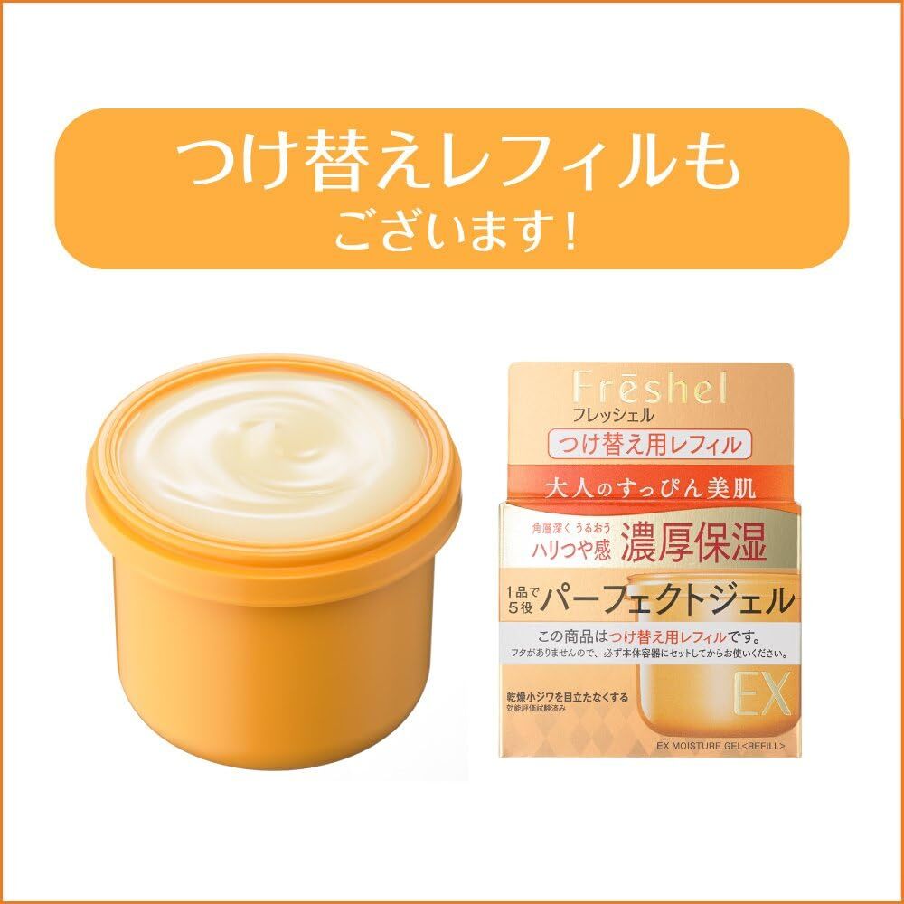 Freshel フレッシェル クリーム アクアモイスチャージェル EX 濃厚保湿 N 80g 3