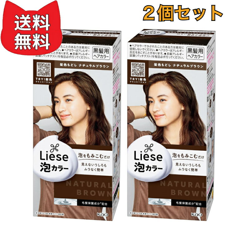 乐天商城 - リーゼ 泡カラー 髪色もどしナチュラルブラウン 108ml 【医薬部外品】