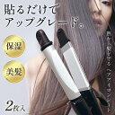 《美容師推奨》 貼るだけ 傷めないシート ヘアアイロン 保護 シート シール 2枚セット アイロン ストレートアイロン カールアイロン スチームガード ヘアーア...