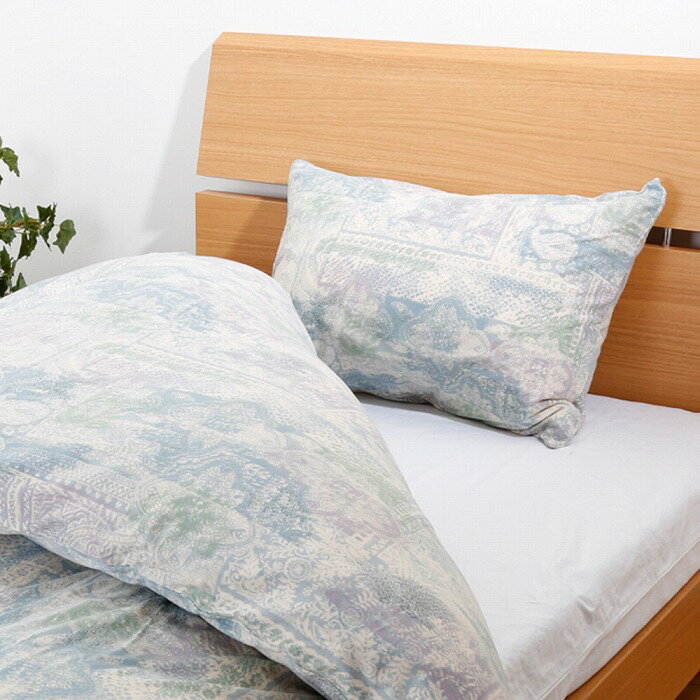 ◆極上の肌触り◆[スヤラボ]天竺ニット メロウフレーズピロケース封筒式 63×43cm用 日本製 ニット 伸縮性