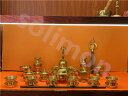 密教 法具 前具 一面器 21点セット【特大】 極上品 寺院用(3)
