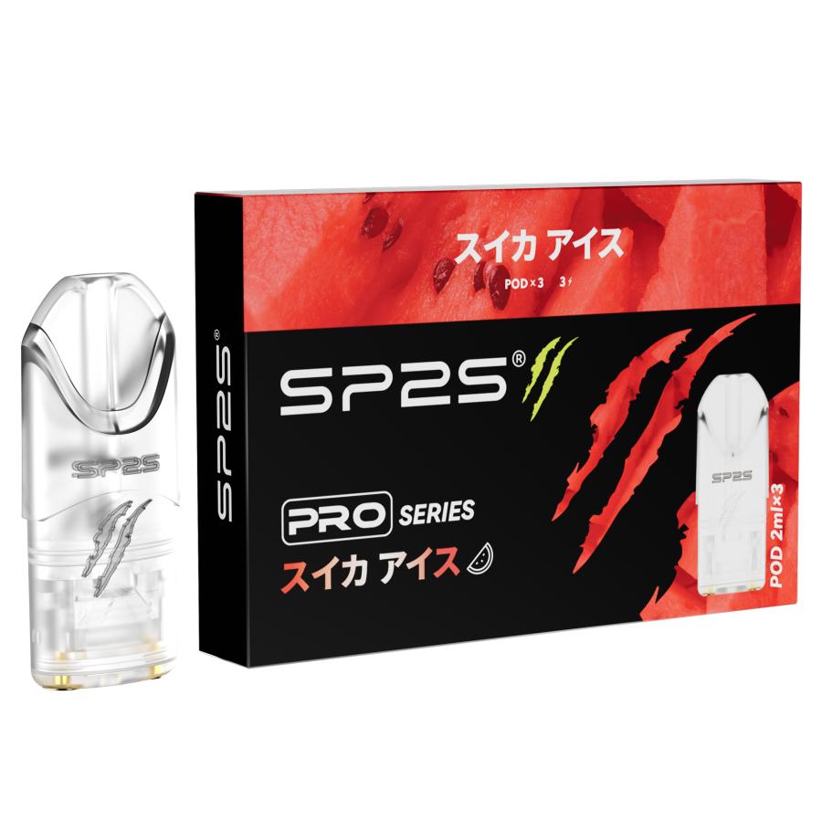 ★世界50ヵ国以上で販売、人気の電子タバコ用リキッド★ 日本人向けに、とことん健康と美味しさを追求しました。 嫌な煙草臭はもちろん、歯の黄ばみ、部屋の黄ばみも発生しません。 周囲の人に迷惑をかけることなく様々なシーンで楽しめます。 ■スイカアイス：甘くて香り高いスイカ 【こんなご利用者にお勧め！】 ●禁煙、減煙、節煙を目指している方 ●口寂しさを緩和したい方 ●ストレス解消したい方 ●電子タバコが初めての方 ・吸引可能回数：約1500回 フレーバー：ワンセット（3個） ◆本商品はフレーバーのみ、本体がついておりません。予めご了承ください。 ◆保証期間:本体1年間(お買い上げの日から) ◆お客様の毎回のお買い物はとても重要なので、ご購入より生じた本製品の不具合がある場合、交換/返品対応致します◆ ※ご注意:保証期間でも、保証回数はご注文に付き1回限りになります。ご了承ください。 ※保証期間内でも、次の場合には保証対象外となります。ご了承ください。 1.ご使用上の誤り、または、自己修理、分解、調整、改造等による故障及び損傷 2.火災、地震、水害などの天災地変等による故障及び損傷 3.消耗または摩耗した部品 4.本品本来の用途以外に使用された場合の故障及び損傷 5.一般家庭用以外(例:業務用、または業務用に準ずる使用方法)で使用された場合の故障及び損傷 【使用上の注意】 ●本商品は、20歳以上の方を対象にした商品となります。 ●妊娠中の方や、体調がすぐれない方のご使用はご遠慮ください。 ●本体は、お子様の手に届かない範囲での保管をお願いします。 ●本来の目的以外での使用、改造や分解は重度の障害を引き起こす危険性がありますのでおやめください。 ●ご自身で修理を行わないでください。 ●ご使用の際は、公共のマナーや関連法令などを厳守してください。 ●体に合わないときはすぐに使用を中止して医師にご相談してください。 ●本製品は廃棄の際は各自治体の定める方法に従って処理をお願いいたします。