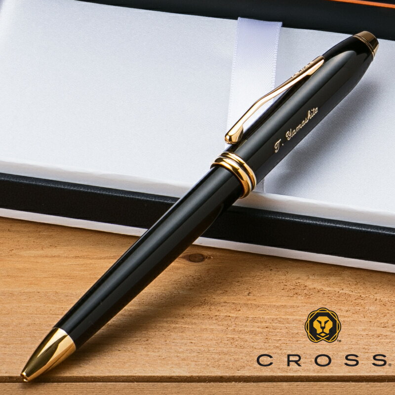 クロス 名入れボールペン 【名入れ無料】 クロス CROSS タウンゼント ボールペン ブラックラッカー N572TW
