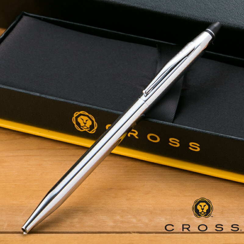 クロス 名入れボールペン 【名入れ無料】 クロス CROSS クリック クローム ボールペン AT0622-101