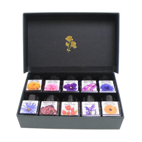 【20日20時〜27日01:59まで 店内全品ポイント5倍】DIAMINE(ダイアミン) オリジナルインク フラワーセット 30ml×10色