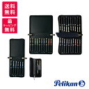 PELIKAN ペリカン レザーケース 2本用 TGX-2 6本用 TGX-6 10本用 TGX-10 20本用 TGX-20 ブラック ペンケース