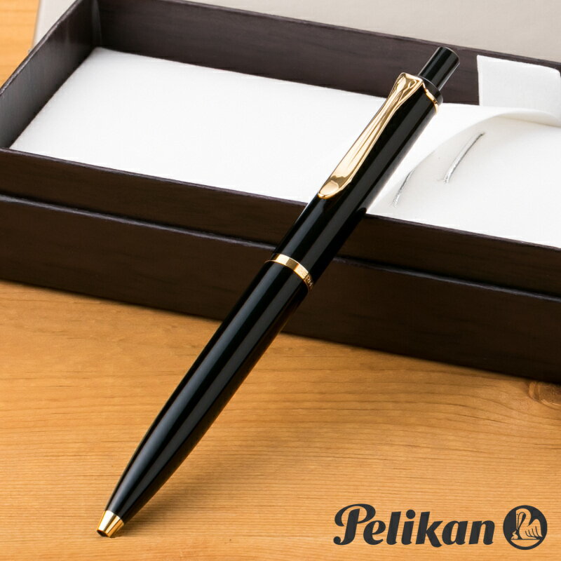 ペリカン 名入れボールペン 【名入れ無料】 ペリカン PELIKAN クラシック K200 ボールペン ブラック GT