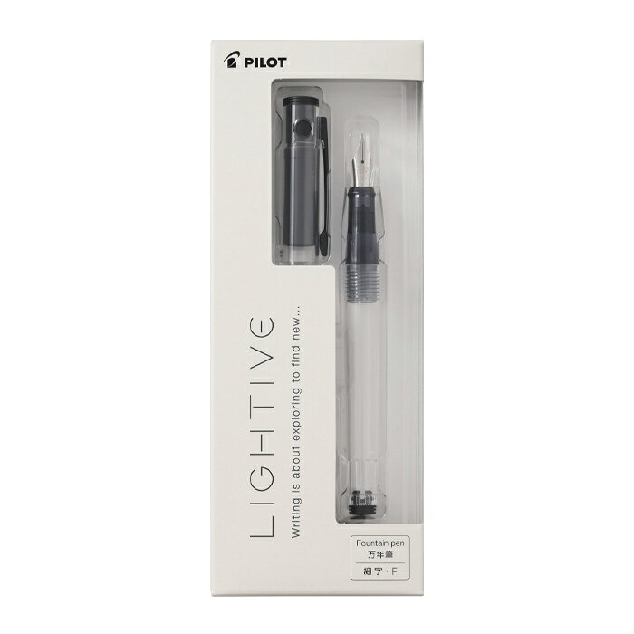 PILOT パイロット LIGHTIVE ライティブ 万年筆 アクティブ ノンカラー マットブラック ネイビー ターコイズ コーラル オフホワイト P-FLT-1(NC/MB/NV/TQ/COR/OW)-(F/M) solo-di-lei-10004027 世界の筆記具 報画堂 サンプル画像3