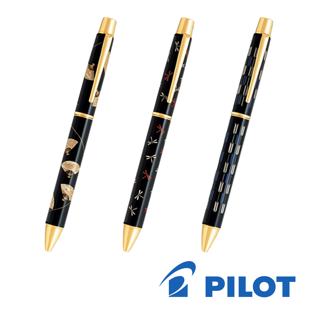 トンボ PILOT パイロット ボールペン 蒔絵 平蒔絵 BSTN-2MP 扇面 蜻蛉 矢羽根 センメン トンボ ヤバネ