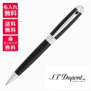 デュポン 【名入れ無料】S.T.DUPONT エステーデュポン NEW LINE D ニューラインD ボールペン ミディアム ブラックナチュラルラッカー パラディウム 415100M