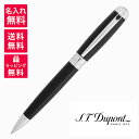 デュポン 【名入れ無料】S.T.DUPONT エステーデュポン NEW LINE D ニューラインD ボールペン ラージ ブラックナチュラルラッカー パラディウム 415100L