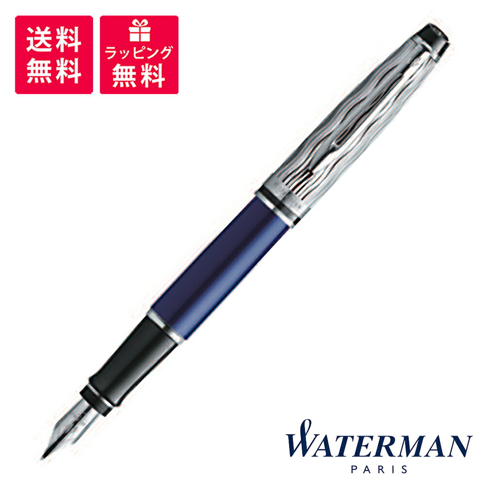 ウォーターマン 万年筆 WATERMAN EXPERT ウォーターマン エキスパート デラックス ブルーCT スペシャルエディション 万年筆 2167587 MADE IN FRANCE COLLECTION The Spirit of Blue