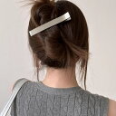 \2点10%OFF、3点20%OFF COUPON/ヘアピン ダッカール ヘアクリップ くちばしクリップ シンプル ヘアアクセサリー 大きい 大きめ 黒 金 銀...