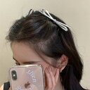 \2点10%OFF、3点20%OFF COUPON/ヘアピン リボン シンプル ヘアアクセサリー りぼん 黒 結婚式 成人式 謝恩会 髪留め 普段使い 髪飾り ...
